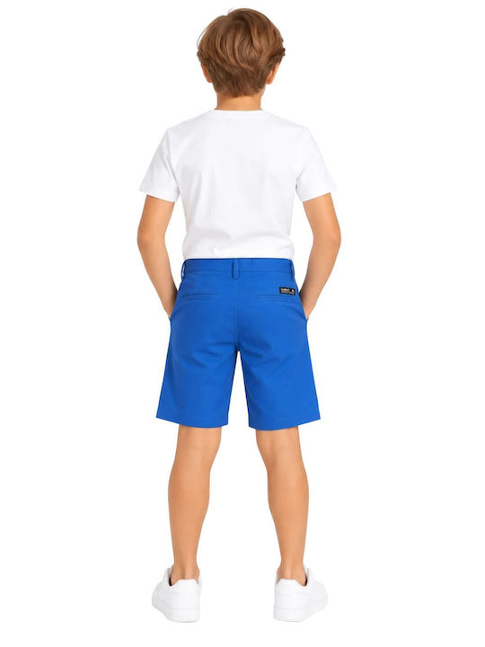 Pantaloni Scurți/Bermude Pentru Copii Din Țesătură Albastru