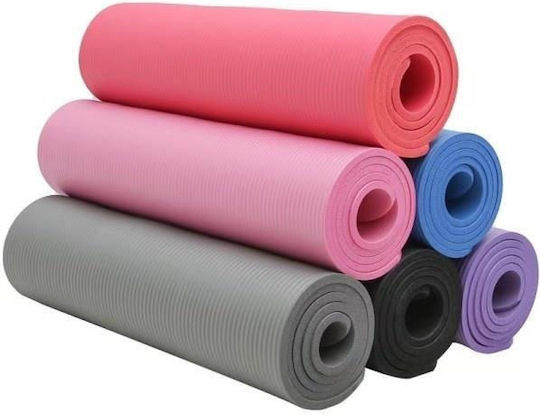 Fitnessmatte Yoga/Pilates Rosa (180x60x1cm)