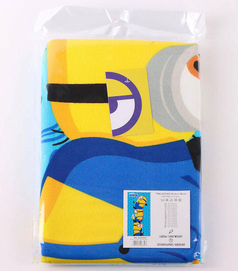 Cerda Детска Кърпа Minions 70x140 См 3+ Години