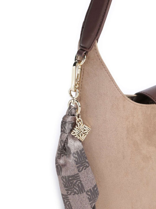 Btesa Women's Hobo Bag Taupe / Beige