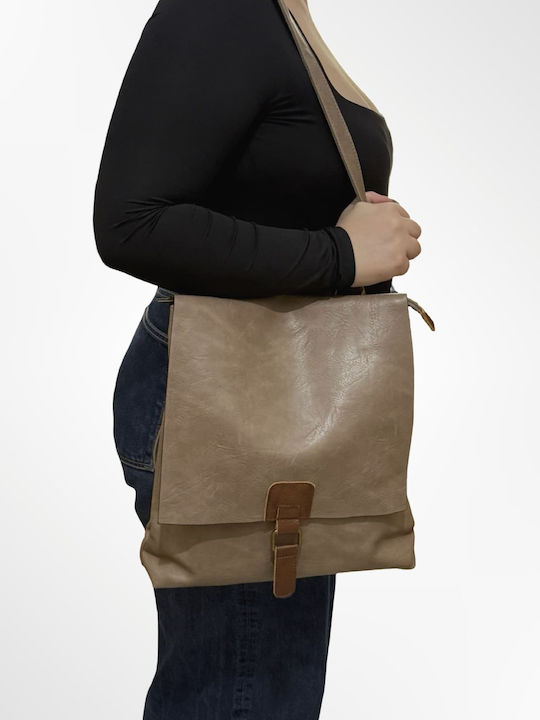 Women's Beige Backpack