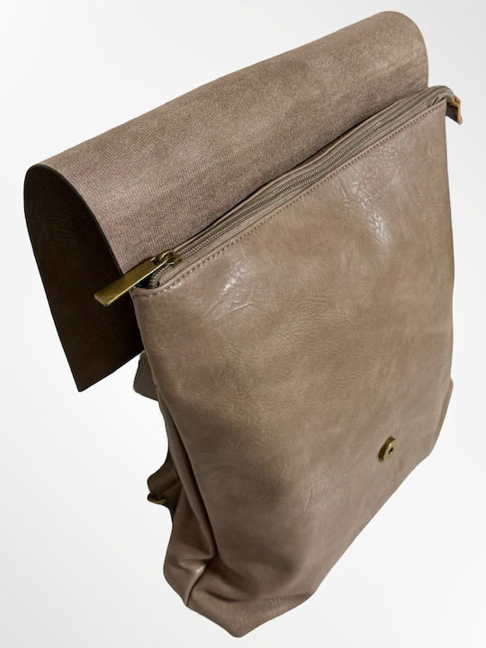 Women's Beige Backpack