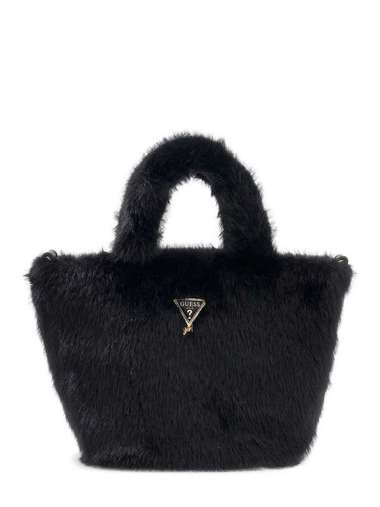 Fur Women's Tote Bag Black