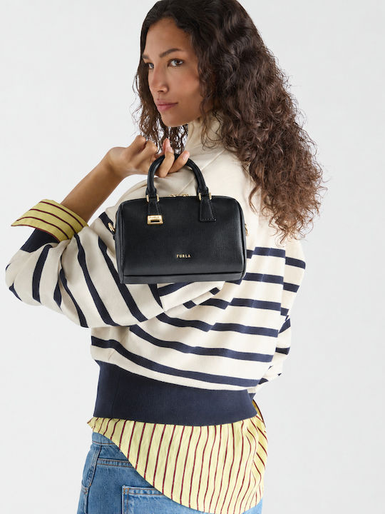 Leather Women's Handbag Black