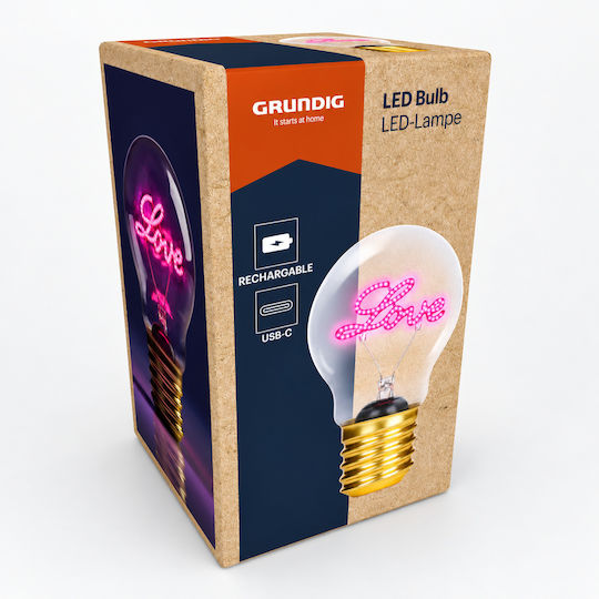 LED Decorative Light Love 11x6.5x6.5cm