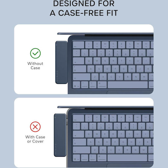 Satechi USB хъб с 5 порта и USB-C / USB-A връзка, син