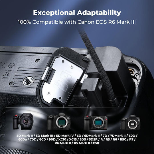 K&F Concept Batterieladegerät Kompatibel mit Canon