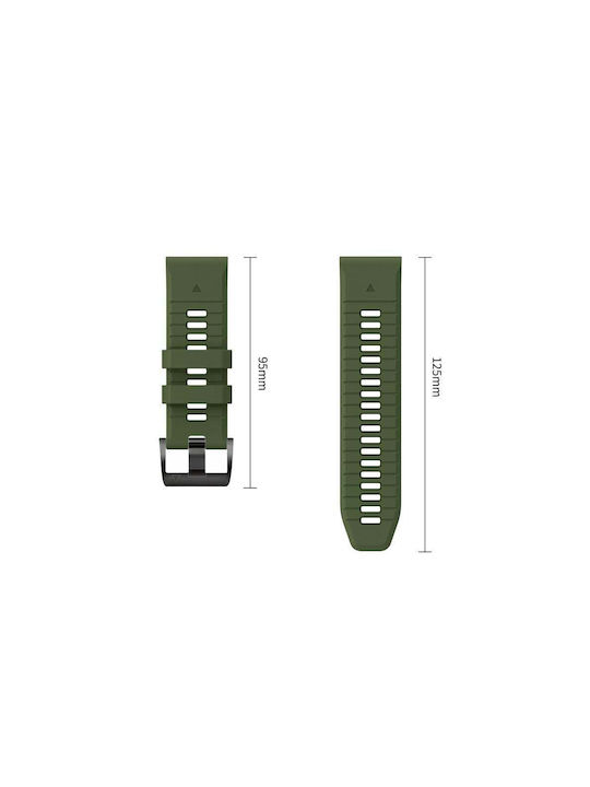 Tech-Protect Silicon Garmin Fenix 5 6 6 Pro 7 8 8 Pro E 9 9 Pro 47 mm Verde Militar 5906302399925