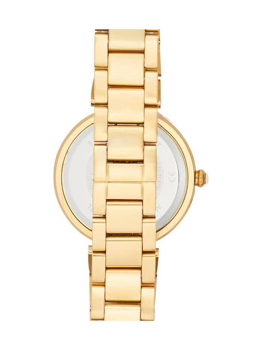 U.S. Polo Assn. 32mm Women's Battery-Powered Watch with Gold Metal Bracelet U.S. Polo Assn. 32mm Women's Battery-Powered Watch with Gold Metal Bracelet