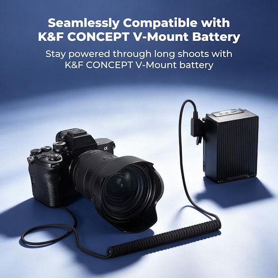 K&F Concept Încărcător de Baterii Compatibil cu Sony