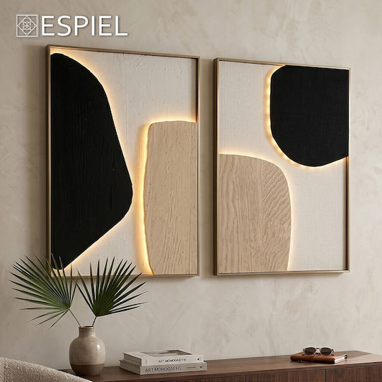 Espiel Gemälde auf Leinwand mit LED-Beleuchtung Espiel Gemälde auf Leinwand mit LED-Beleuchtung