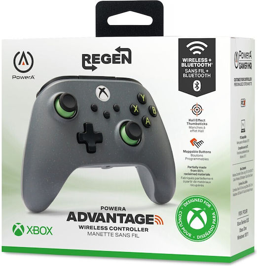 Advantage Ασύρματο Gamepad για Xbox Series Regen Slate