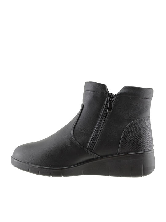 Damen Stiefeletten Schwarz