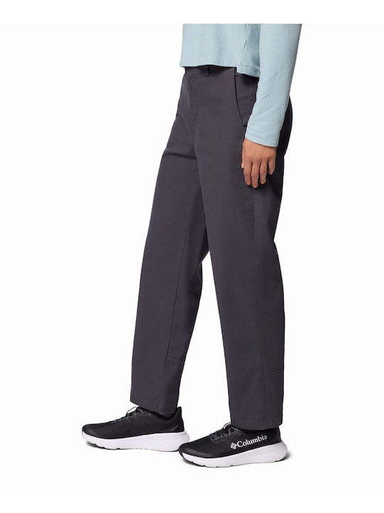 Roc Damen-Stoffhose in lockerer Passform Grau