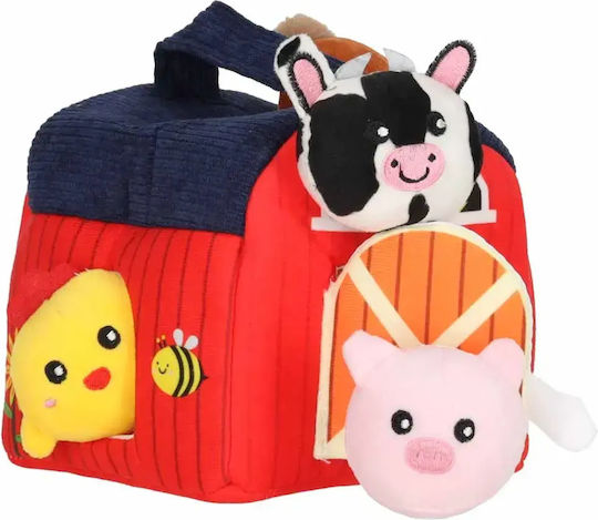 Fabric Stacking Toy with Sounds for 6+ Months