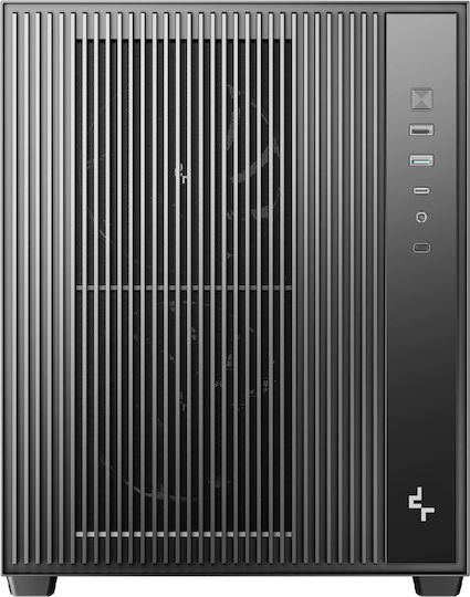 CG330 MESH 3F Gaming Micro Tower Computer Case with Side Window and ARGB Lighting Black