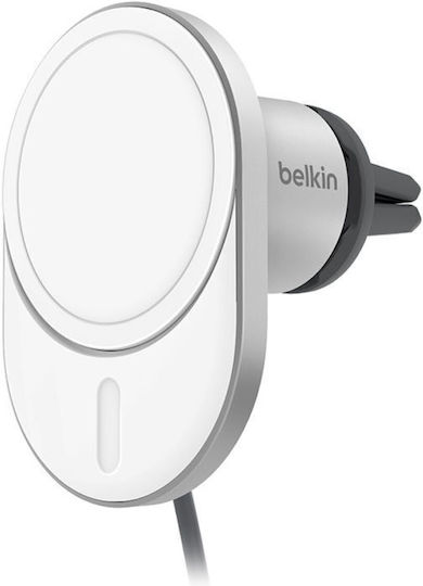 Belkin Gerätehalterung mit Kabelloser Ladung 15W Silber