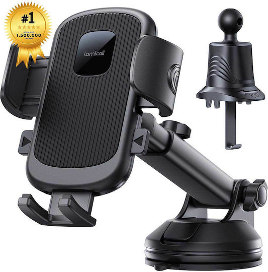 Lamicall Car Mobile Mount Black Lamicall Car Mobile Mount Black