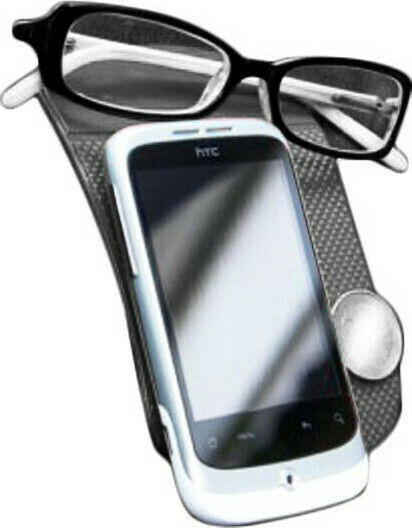 Car Mobile Mount with Anti-Slip Surface Silver