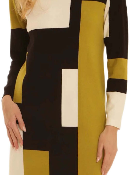 Pomodoro Knitted Dress Lime