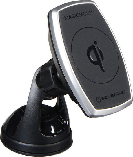 Scosche MagicMount Charge Βάση Κινητού με Ασύρματη Φόρτιση Μαύρη