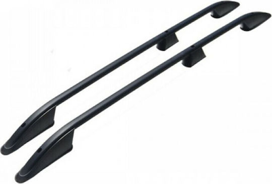 Omtec Elegance Μπάρες Οροφής Αλουμινίου για Peugeot 3008 2009-2016 Μαύρες