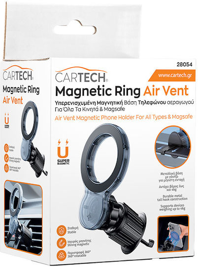Cartech MagSafe Handyhalterung Für Auto Mit Magnet Schwarze