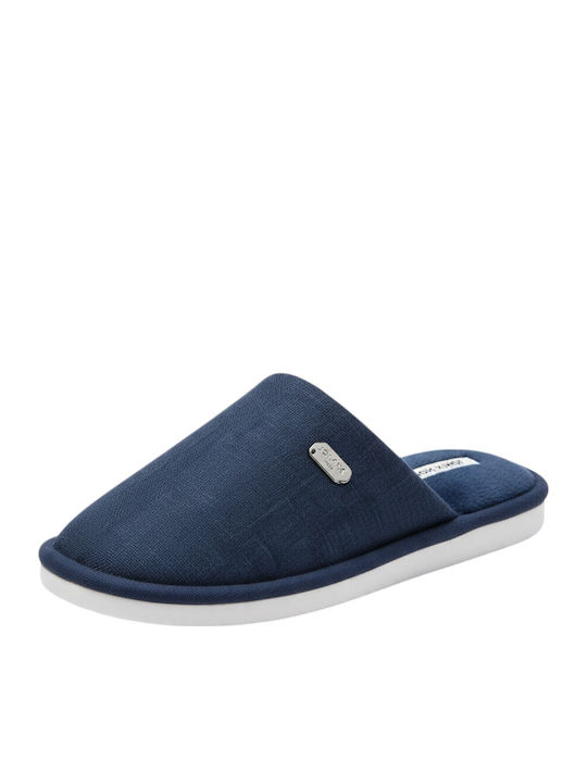 Men's Blue Slippers