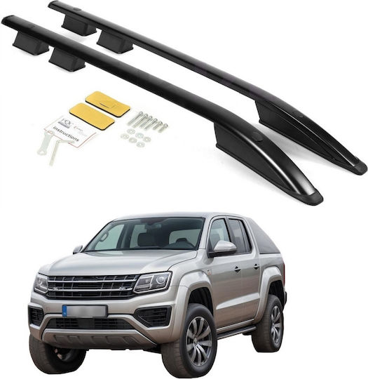 Erkul Aluminium Dachträger Für Mitsubishi Pick-up Volkswagen Amarok 2010-2020 ohne Beine Schwarze Erkul Aluminium Dachträger Für Mitsubishi Pick-up Volkswagen Amarok 2010-2020 ohne Beine Schwarze