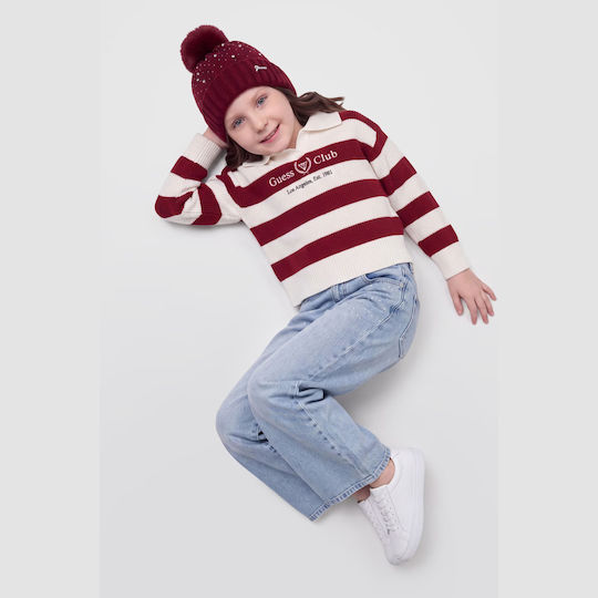 Unisex Knit Headband in Burgundy