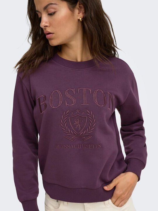 Damen-Sweatshirt Plum Perfect/boston