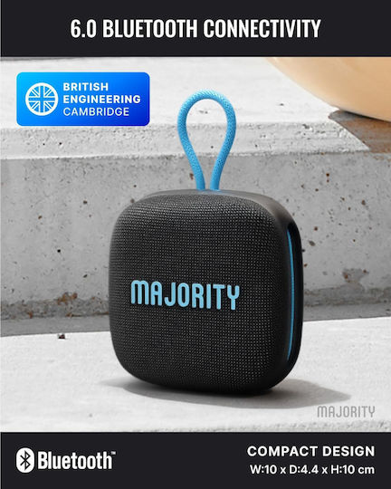 M1 Ηχείο Bluetooth 12W με Διάρκεια Μπαταρίας έως 70 ώρες Μαύρο