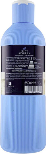 Felce Azzurra Almond & White Tea Moisturizing Shower Gel 650ml