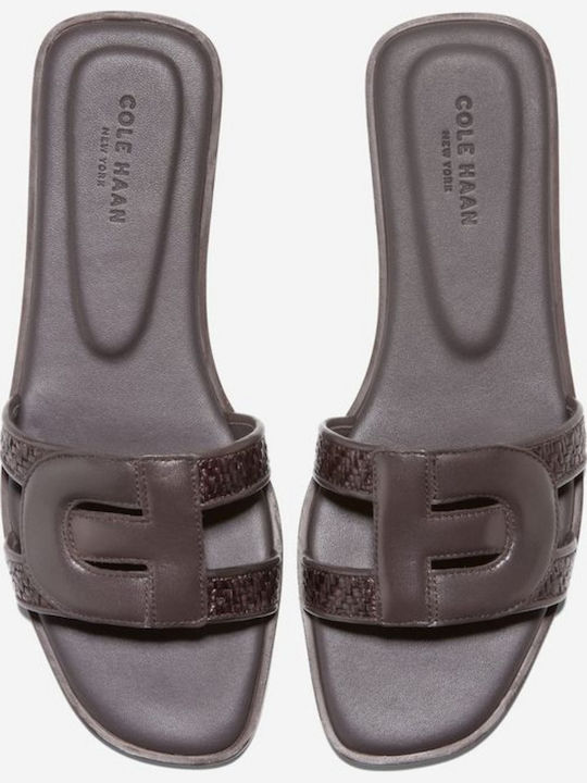 Chrisee Leather Women's Sandals Brown