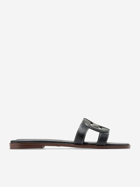 Chrisee Leather Women's Sandals Black