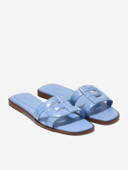 Hydrangea Leather Women's Sandals Beige