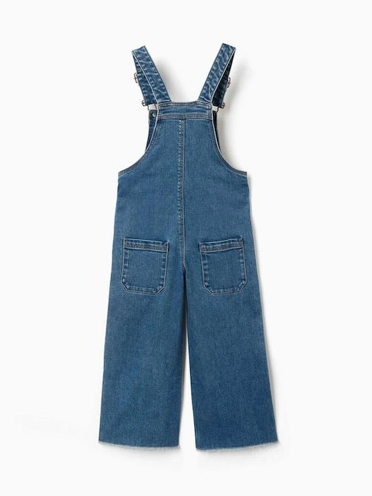 Salopetă din Denim pentru Copii Albastră