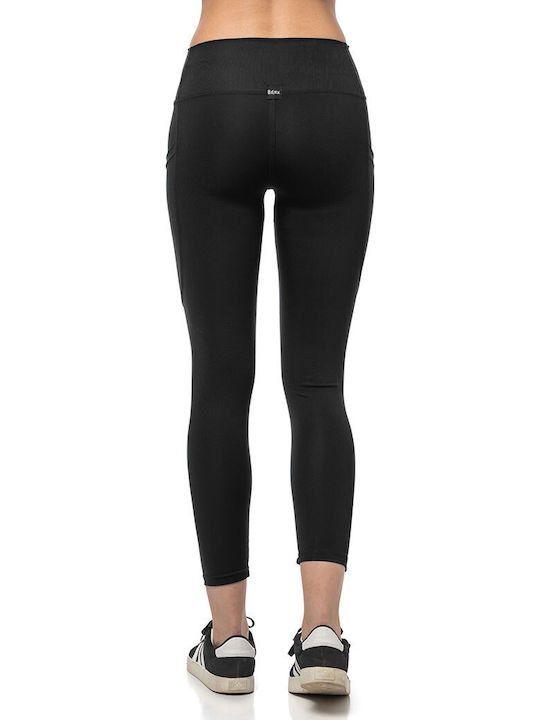 Women's Long Training Legging High Waisted Carbon Black