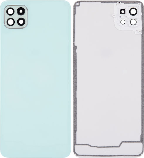 Capac Spate din Sticlă pentru Obiectivul Camerei Samsung Galaxy A22 5G A226 2021 Aftermarket Plus Mentă