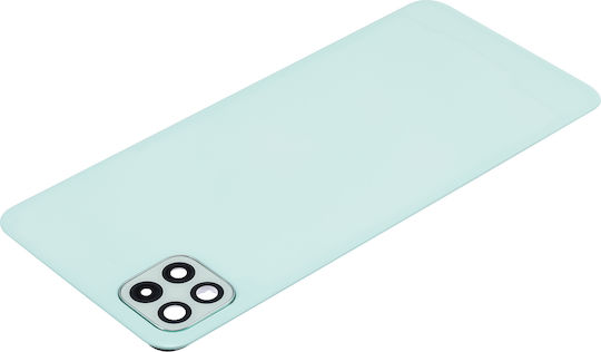 Capac Spate din Sticlă pentru Obiectivul Camerei Samsung Galaxy A22 5G A226 2021 Aftermarket Plus Mentă