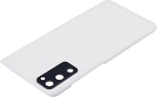 Задно стъкло за капак с леща за камера за Samsung Galaxy S20 FE 5G Aftermarket Plus облачно бяло