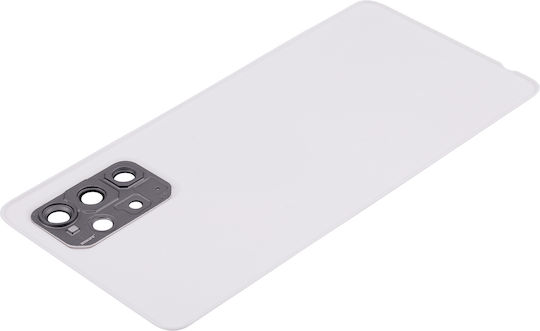 Back Cover Glass Samsung Galaxy A72 A725 2021 Aftermarket Plus Awesome White