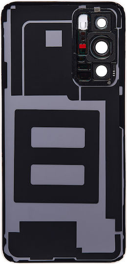 Back Cover Glass Camera Lens Huawei P40 Silver Frost
