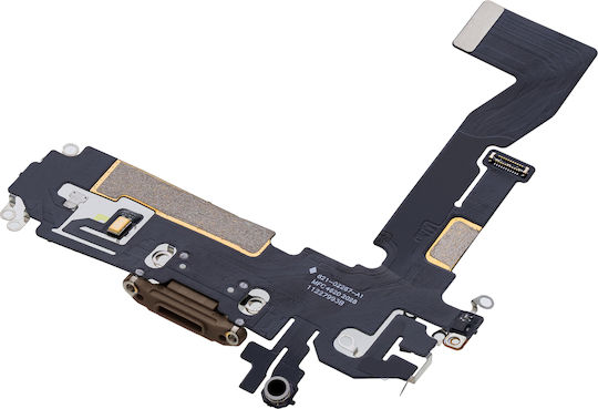 Лентов кабел за порт за зареждане за iPhone 12 Pro, Aftermarket Plus, Златист