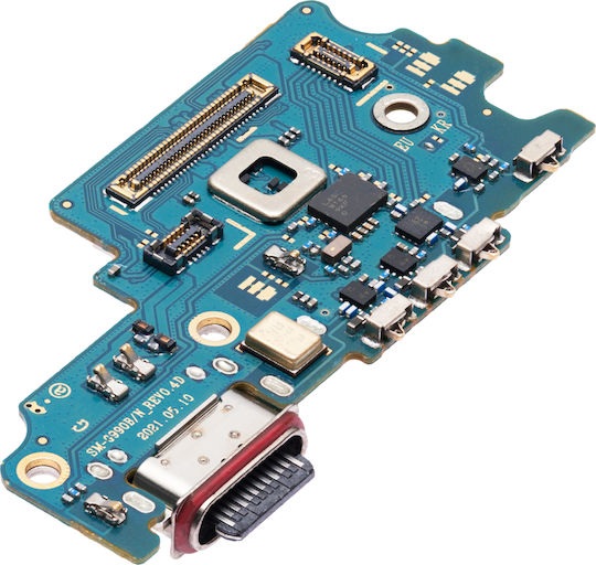 Charging Port Board Sim Card Reader Samsung Galaxy S21 Fe 5g G990b/n International Version Premium