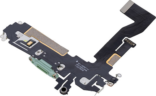 Лентов кабел за порт за зареждане iPhone 12 Aftermarket Plus Зелен