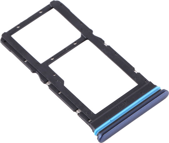 Dual-SIM-Kartenhalter Xiaomi Mi 10T Lite 5G Note 9 Pro 5G Atlantikblau