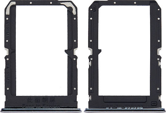 Dual-SIM-Kartenhalter OnePlus Nord CE 5G Silber Ray
