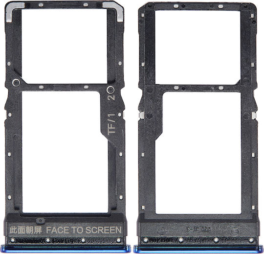 Dual Sim Card Tray Xiaomi Redmi Poco X3 X3 Pro Frost Blue