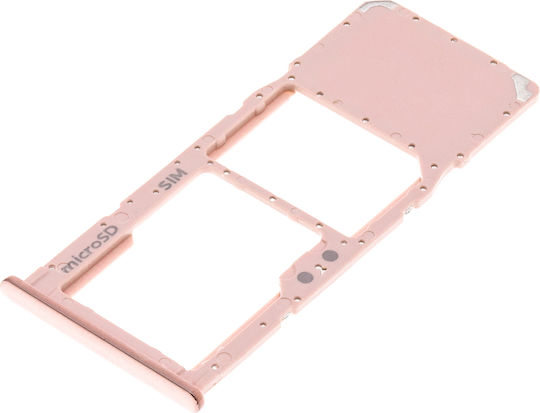 Единична SIM поставка Samsung Galaxy A71 A715 2020 Prism Crush Розова